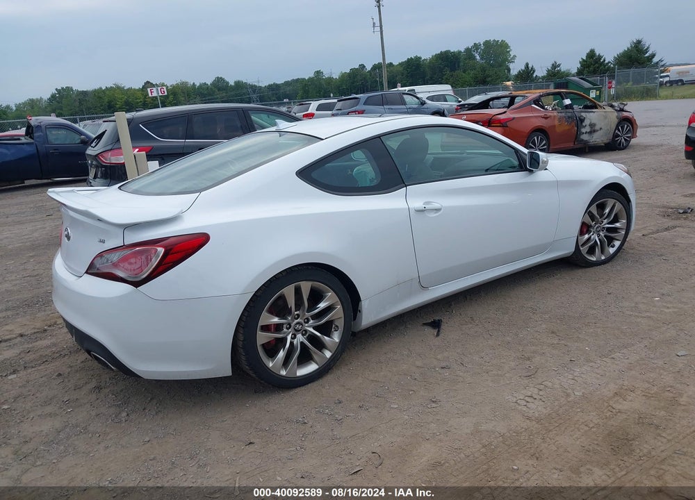 2013 HYUNDAI GENESIS 3.8 TRACK VIN: KMHHU6KJ8DU111941