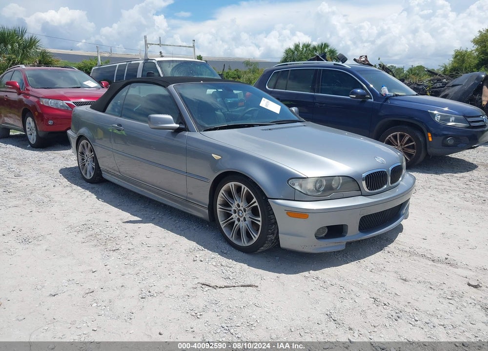 2005 BMW 330CI VIN: WBABW53435PL50124