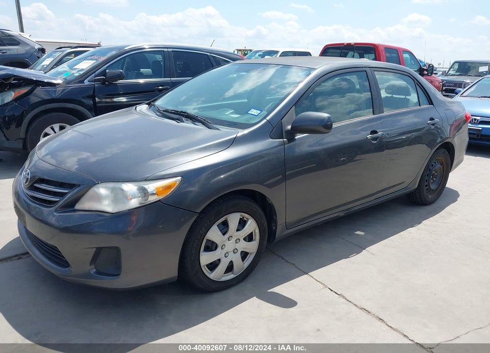 2013 TOYOTA COROLLA LE VIN: 2T1BU4EE9DC063604