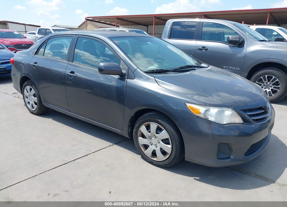 2013 TOYOTA COROLLA LE VIN: 2T1BU4EE9DC063604