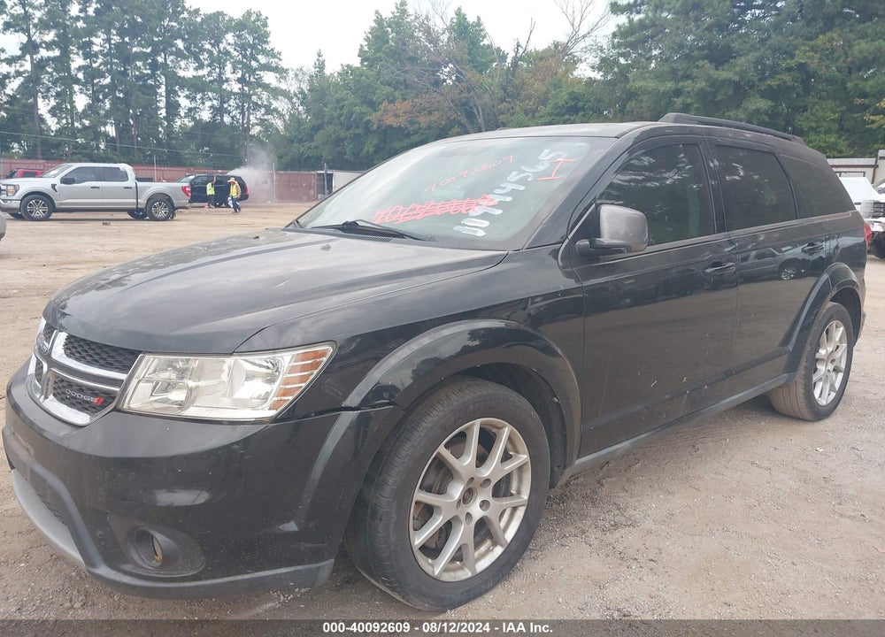 2013 DODGE JOURNEY SXT VIN: 3C4PDCBG1DT586067