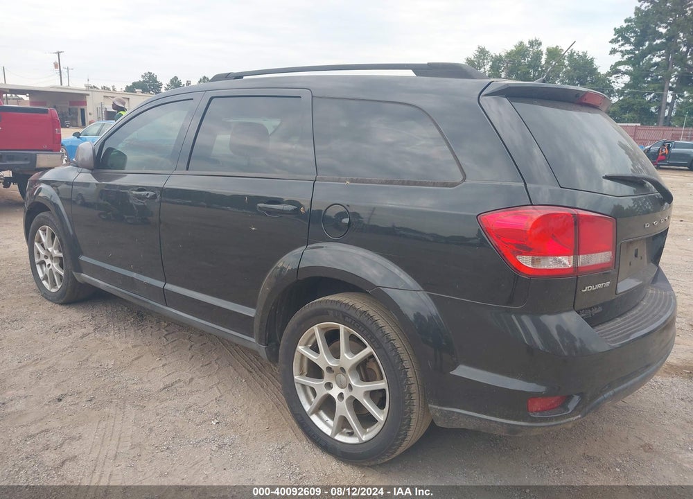 2013 DODGE JOURNEY SXT VIN: 3C4PDCBG1DT586067