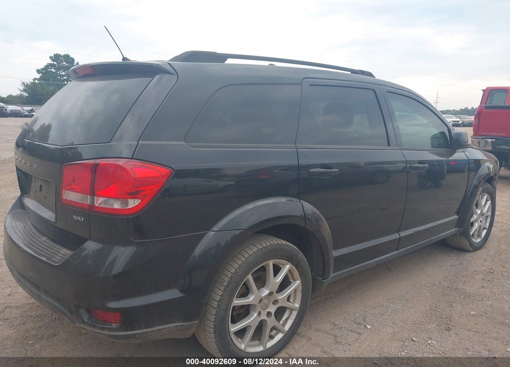 2013 DODGE JOURNEY SXT VIN: 3C4PDCBG1DT586067