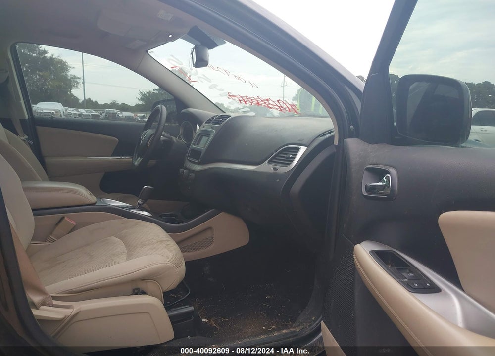 2013 DODGE JOURNEY SXT VIN: 3C4PDCBG1DT586067