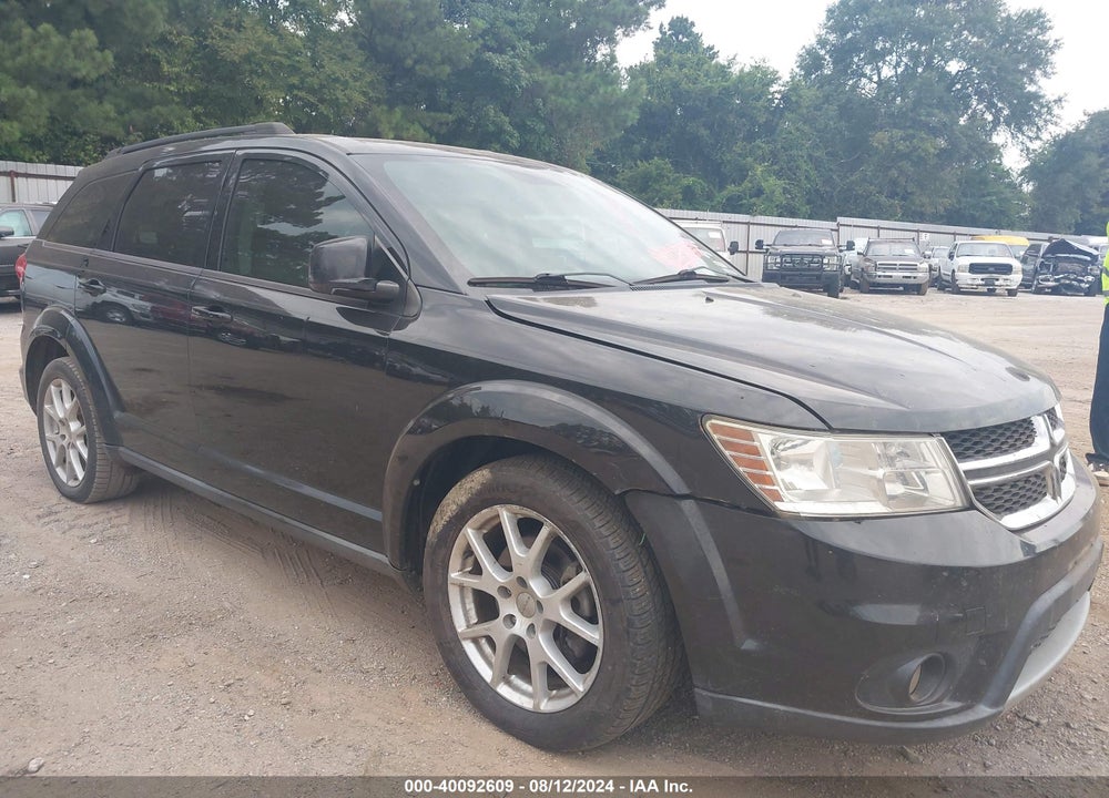 2013 DODGE JOURNEY SXT VIN: 3C4PDCBG1DT586067