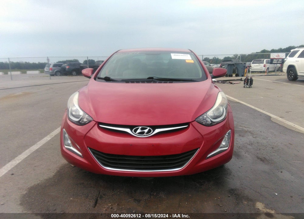 2015 HYUNDAI ELANTRA SE VIN: KMHDH4AE0FU393720