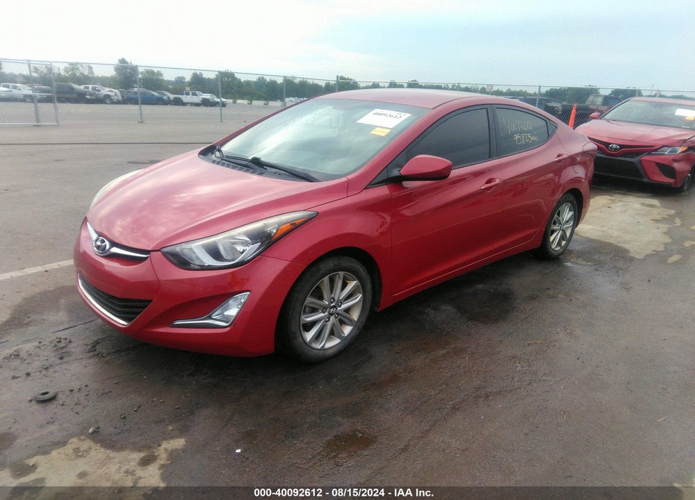 2015 HYUNDAI ELANTRA SE VIN: KMHDH4AE0FU393720