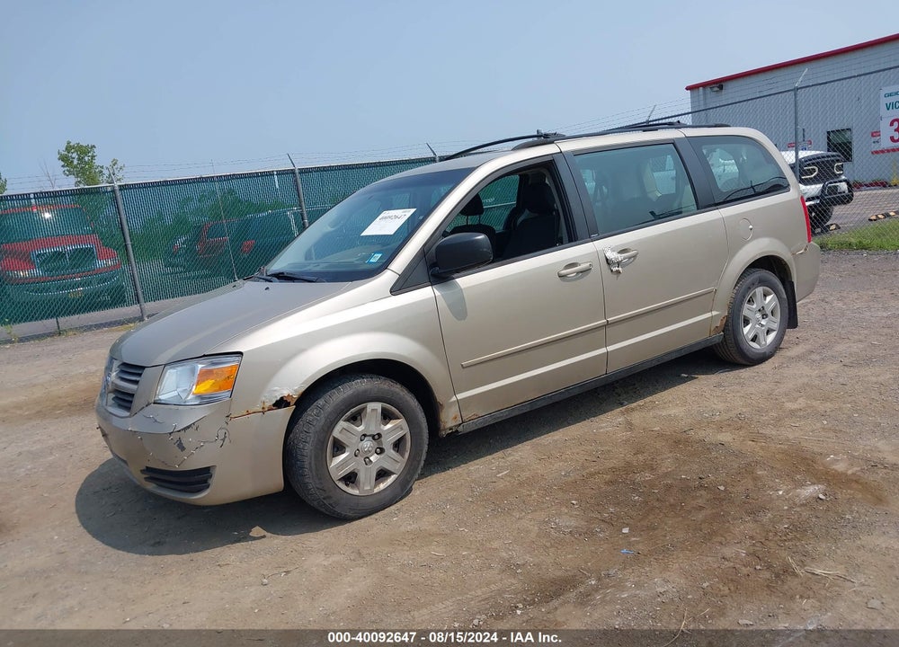 2009 DODGE GRAND CARAVAN SE VIN: 2D8HN44E39R664721