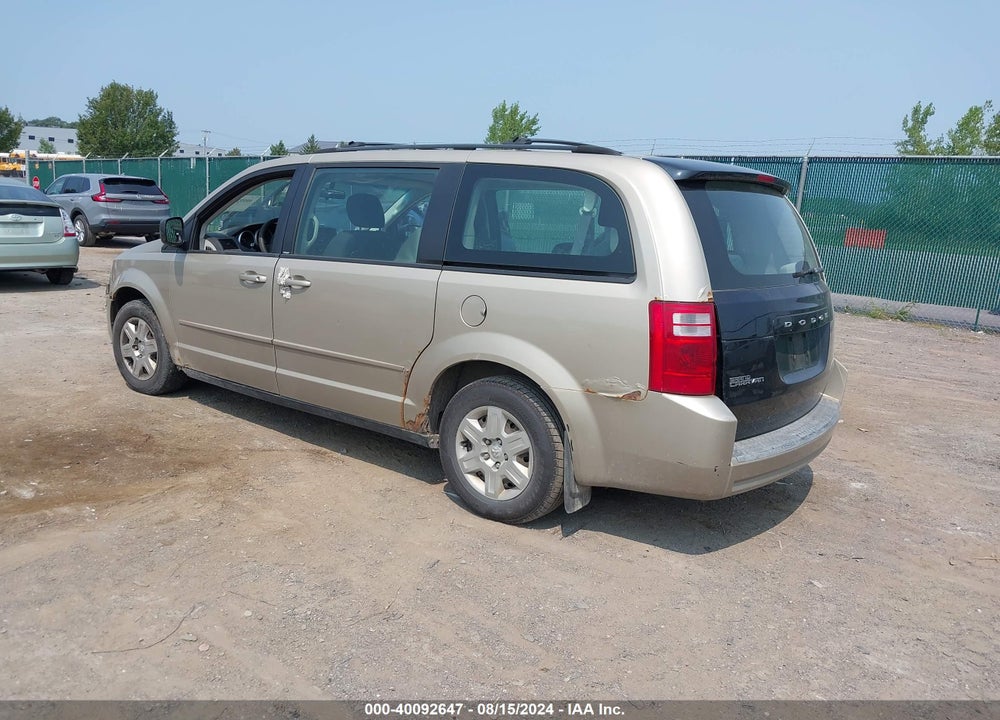 2009 DODGE GRAND CARAVAN SE VIN: 2D8HN44E39R664721