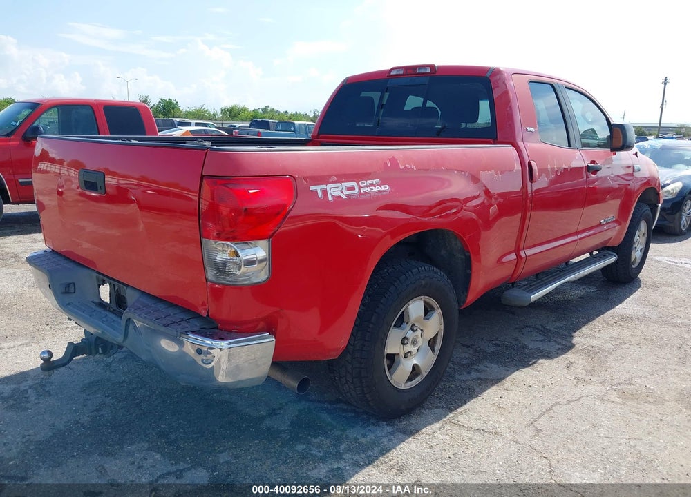 2007 TOYOTA TUNDRA SR5 V8 VIN: 5TFRV54177X014343