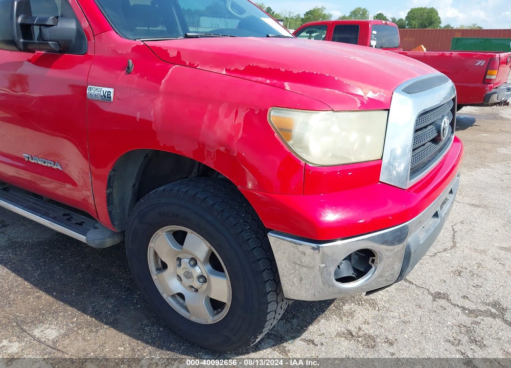 2007 TOYOTA TUNDRA SR5 V8 VIN: 5TFRV54177X014343
