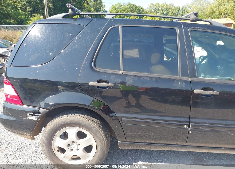 2002 MERCEDES-BENZ ML 320 VIN: 4JGAB54E62A357662