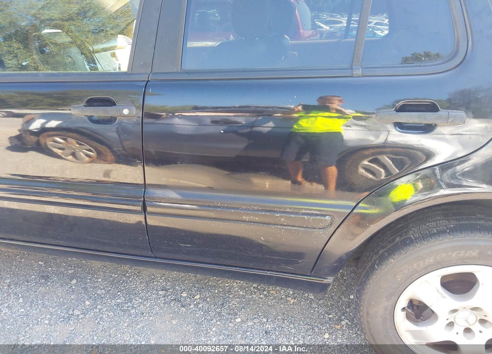 2002 MERCEDES-BENZ ML 320 VIN: 4JGAB54E62A357662