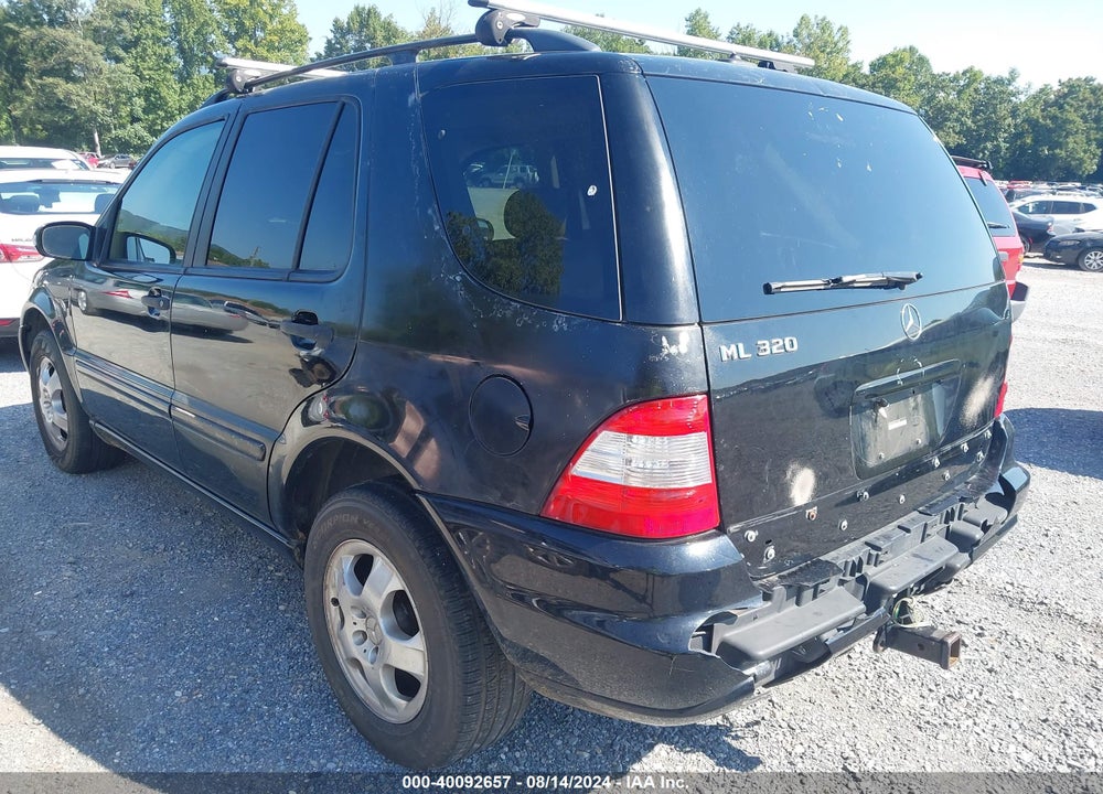 2002 MERCEDES-BENZ ML 320 VIN: 4JGAB54E62A357662