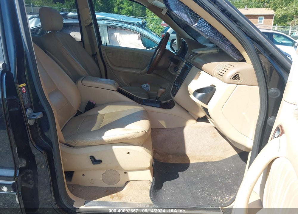 2002 MERCEDES-BENZ ML 320 VIN: 4JGAB54E62A357662