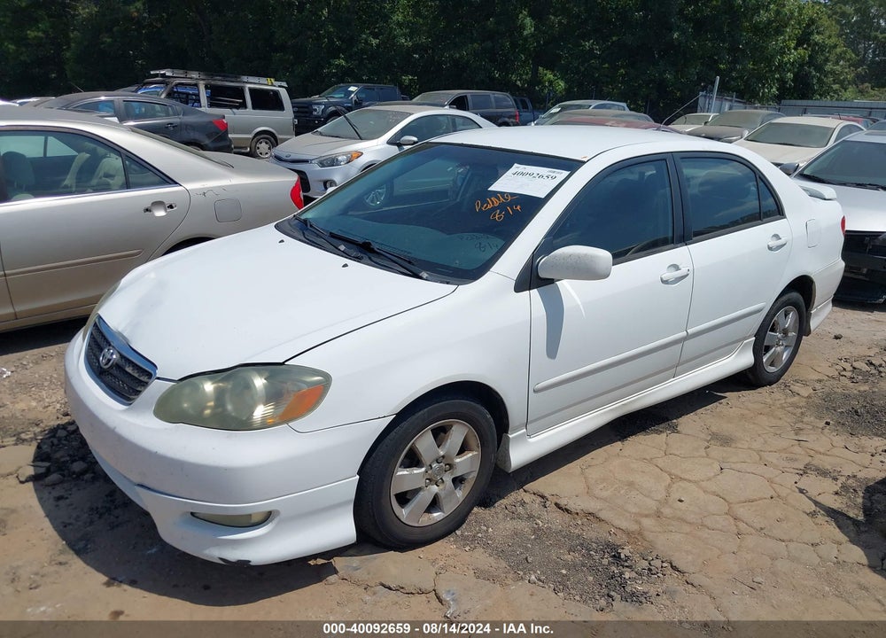 2006 TOYOTA COROLLA S VIN: 1NXBR32E06Z709162