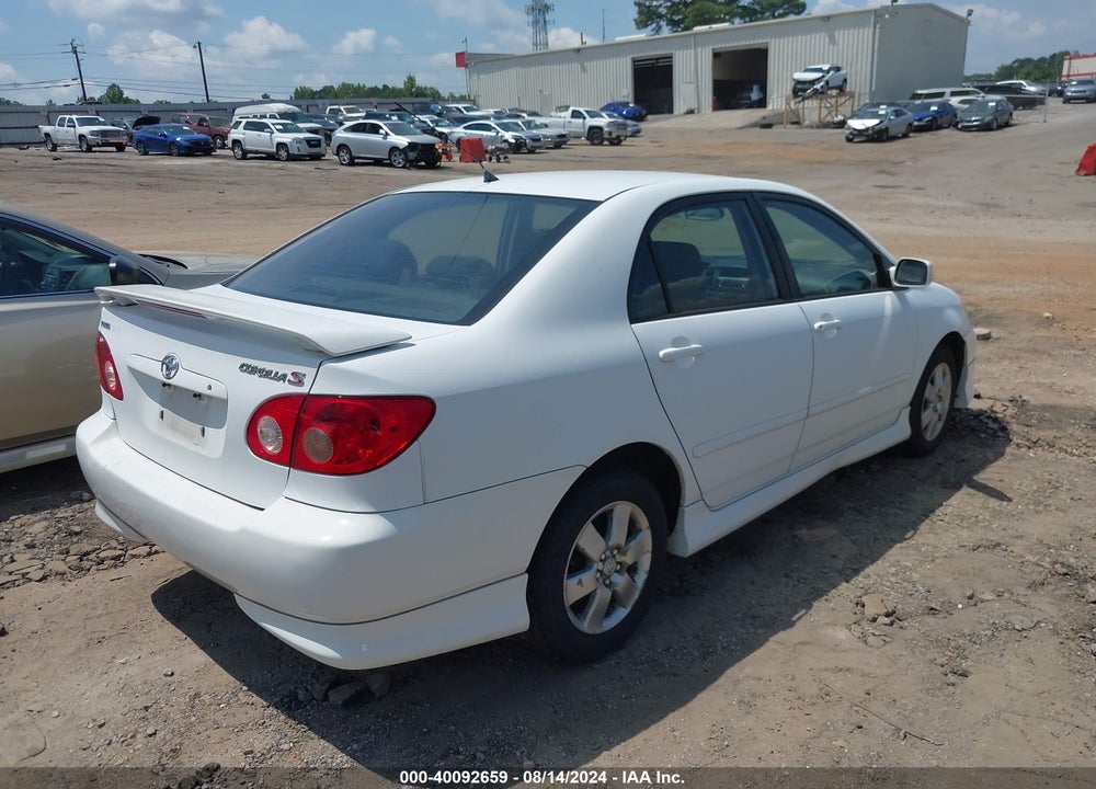 2006 TOYOTA COROLLA S VIN: 1NXBR32E06Z709162