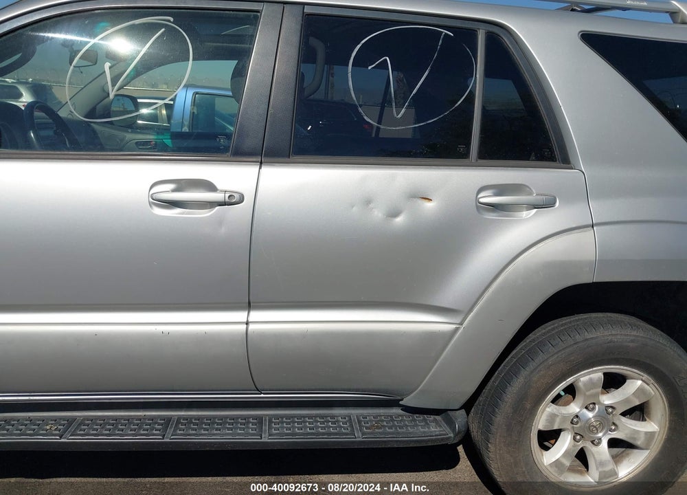 2005 TOYOTA 4RUNNER SR5 SPORT V6 VIN: JTEBU14R858040584