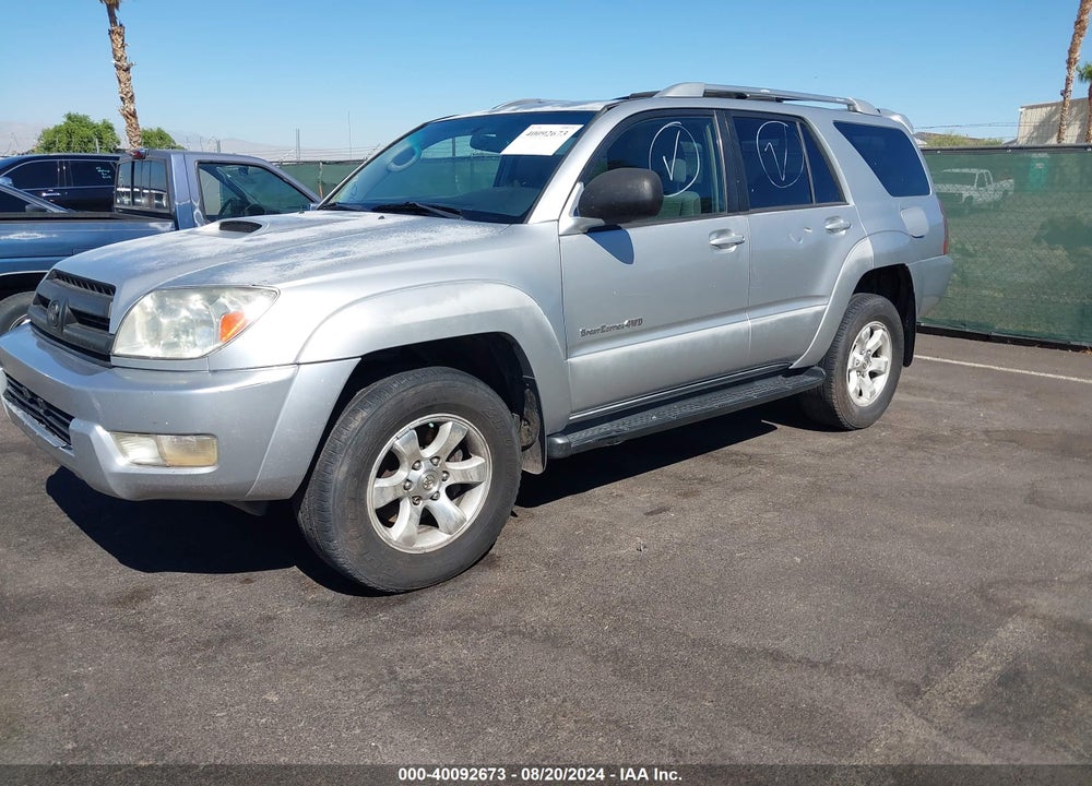2005 TOYOTA 4RUNNER SR5 SPORT V6 VIN: JTEBU14R858040584