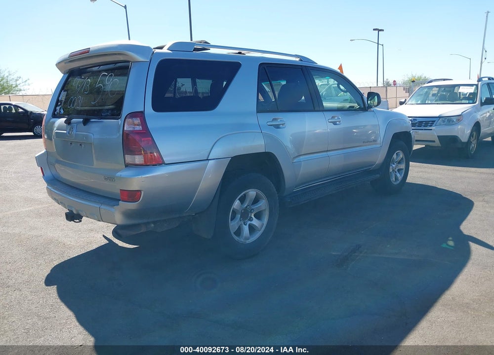 2005 TOYOTA 4RUNNER SR5 SPORT V6 VIN: JTEBU14R858040584