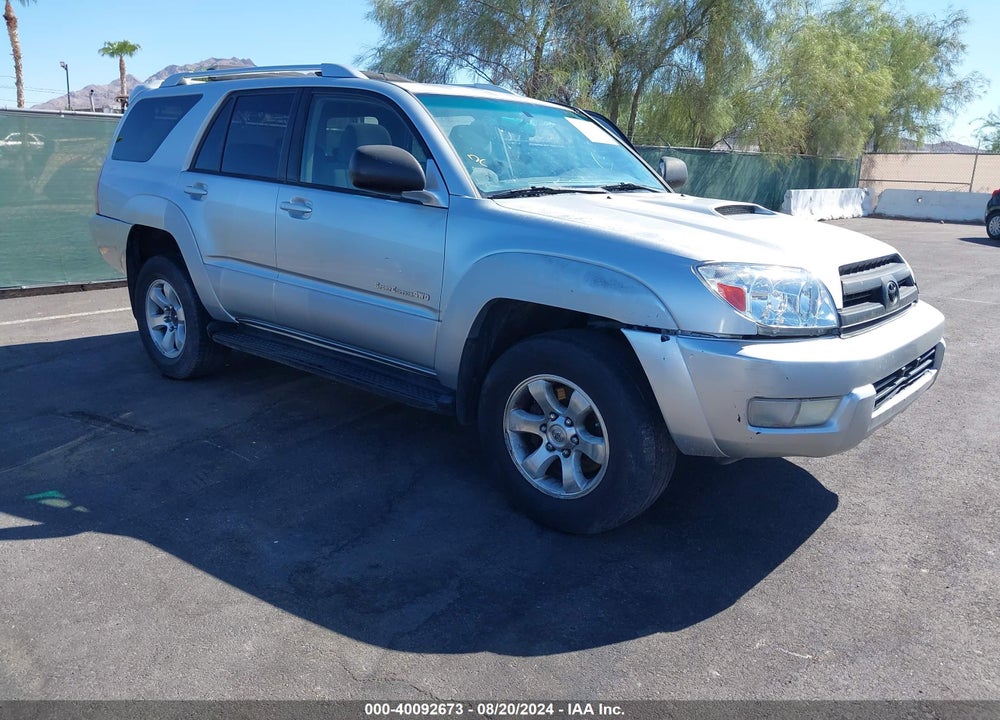 2005 TOYOTA 4RUNNER SR5 SPORT V6 VIN: JTEBU14R858040584