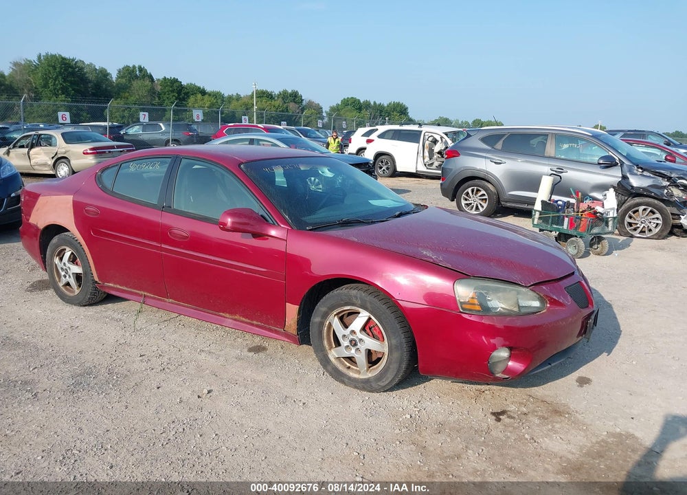 2004 PONTIAC GRAND PRIX GT1 VIN: 2G2WP522741174244