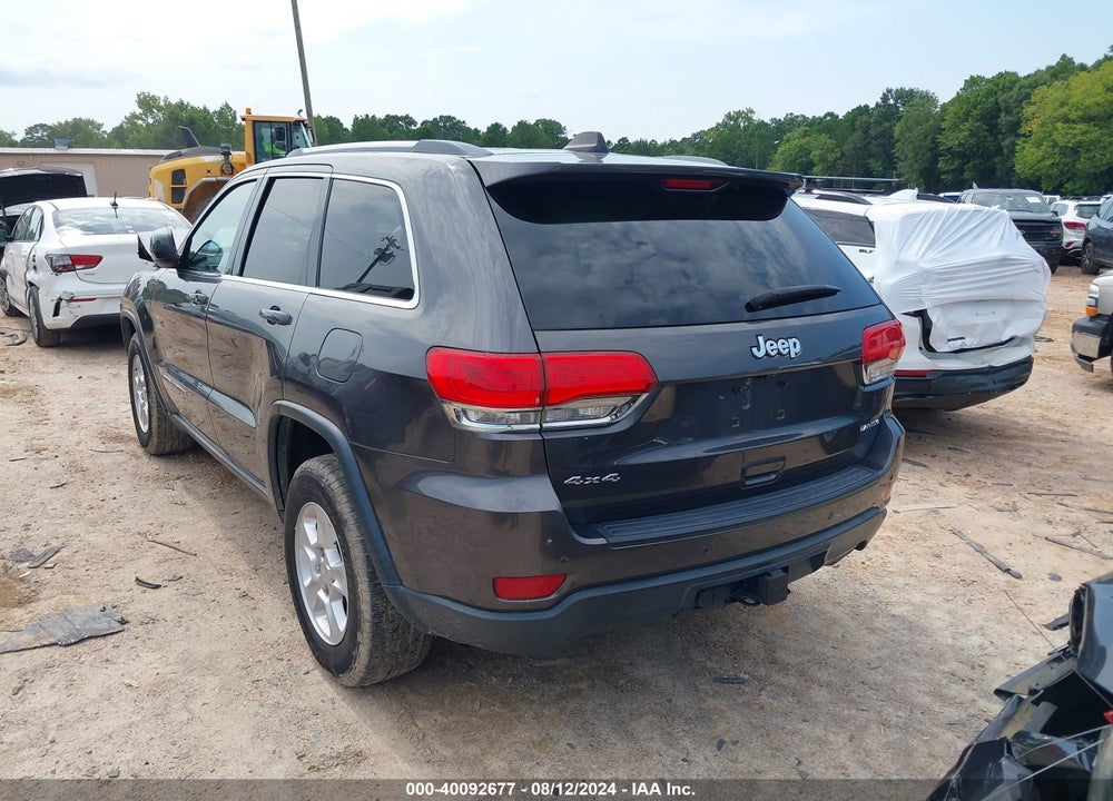 2017 JEEP GRAND CHEROKEE LAREDO 4X4 VIN: 1C4RJFAG2HC875996