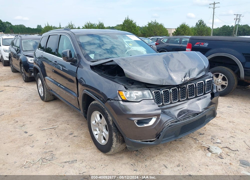 2017 JEEP GRAND CHEROKEE LAREDO 4X4 VIN: 1C4RJFAG2HC875996