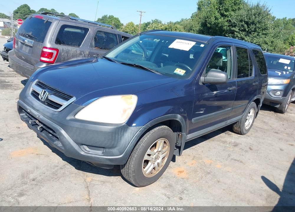 2003 HONDA CR-V EX VIN: SHSRD78863U136839
