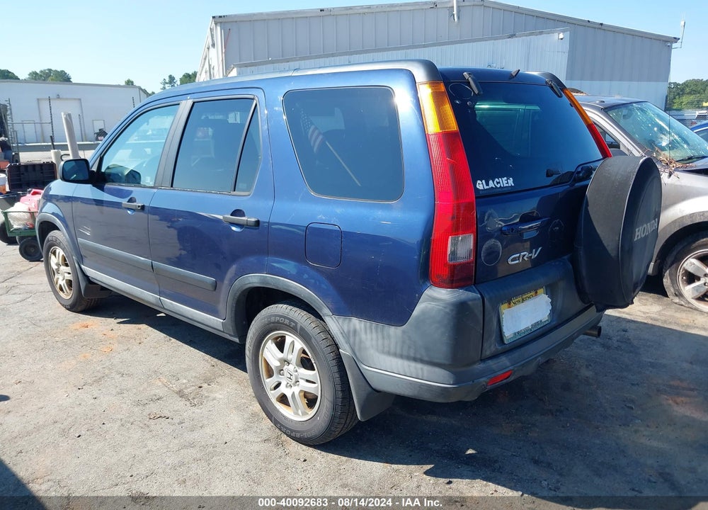 2003 HONDA CR-V EX VIN: SHSRD78863U136839