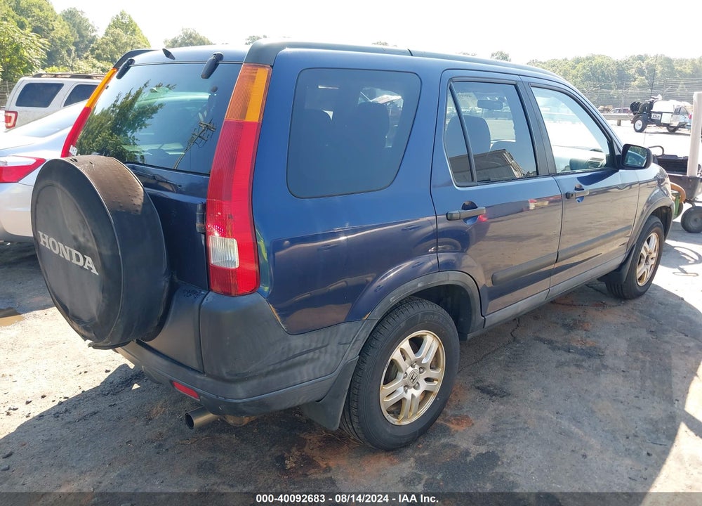 2003 HONDA CR-V EX VIN: SHSRD78863U136839