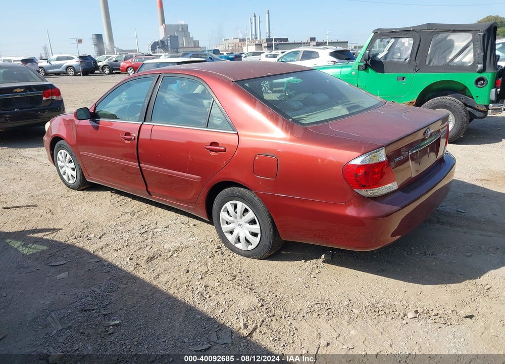 2006 TOYOTA CAMRY LE VIN: 4T1BE32K26U123578