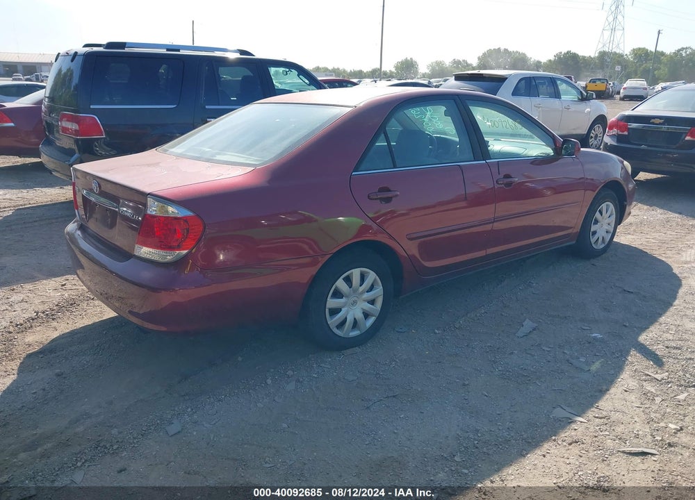 2006 TOYOTA CAMRY LE VIN: 4T1BE32K26U123578