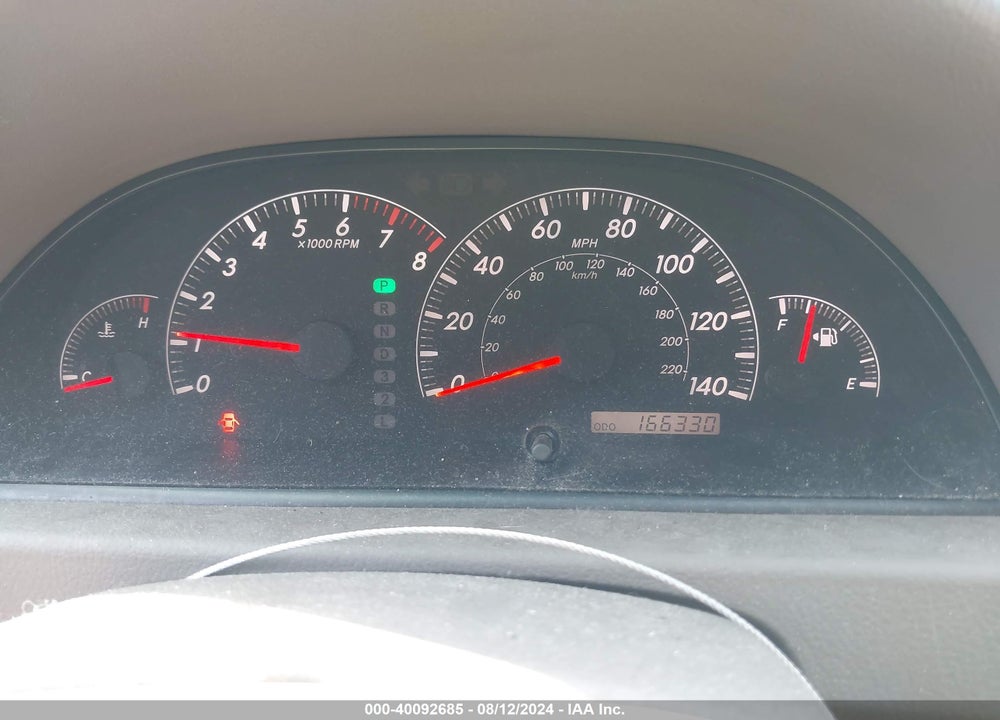2006 TOYOTA CAMRY LE VIN: 4T1BE32K26U123578