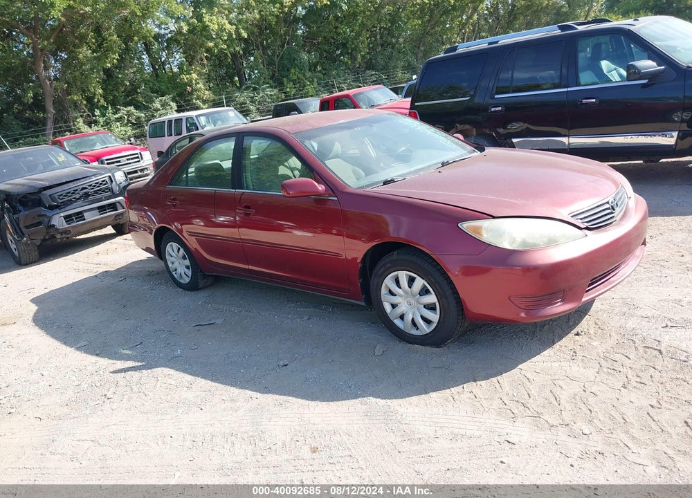 2006 TOYOTA CAMRY LE VIN: 4T1BE32K26U123578