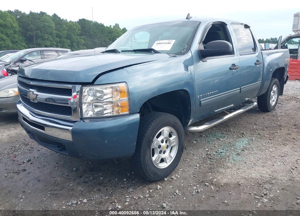 2009 CHEVROLET SILVERADO 1500 LT VIN: 3GCEK23399G252176