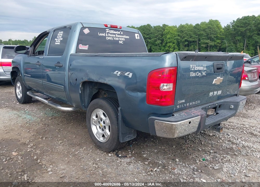2009 CHEVROLET SILVERADO 1500 LT VIN: 3GCEK23399G252176