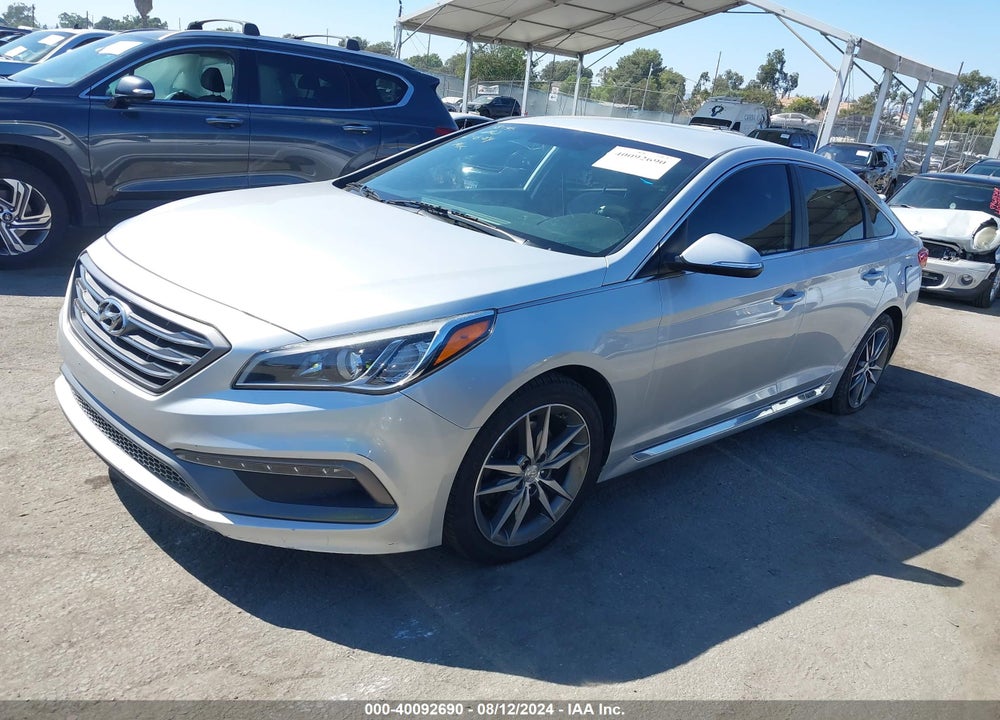 2017 HYUNDAI SONATA SPORT 2.0T VIN: 5NPE34AB4HH480529