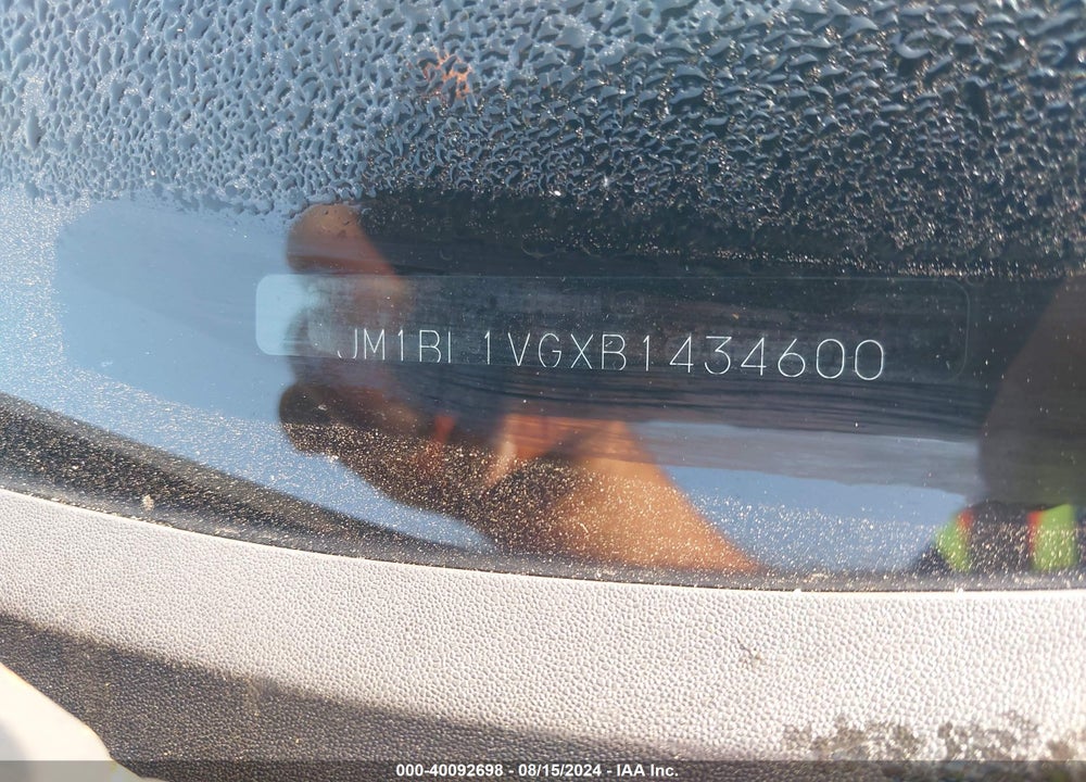 2011 MAZDA 3 I TOURING VIN: JM1BL1VGXB1434600