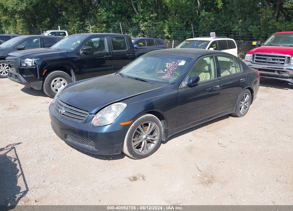 2006 INFINITI G35 VIN: JNKCV51E96M517349