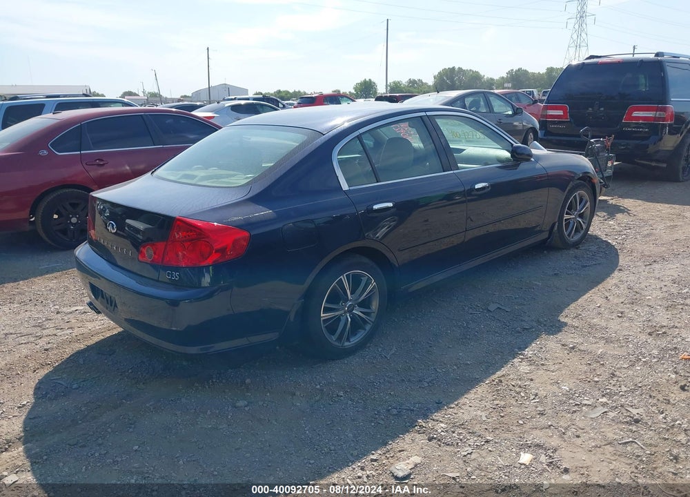 2006 INFINITI G35 VIN: JNKCV51E96M517349
