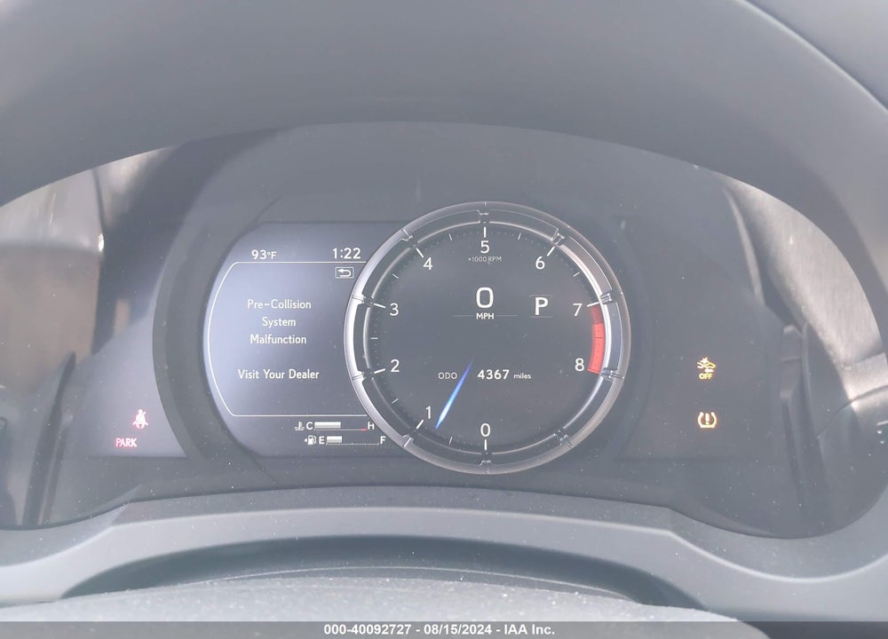 2023 LEXUS IS 500 F SPORT PERFORMANCE PREMIUM VIN: JTHAP1D23P5004377