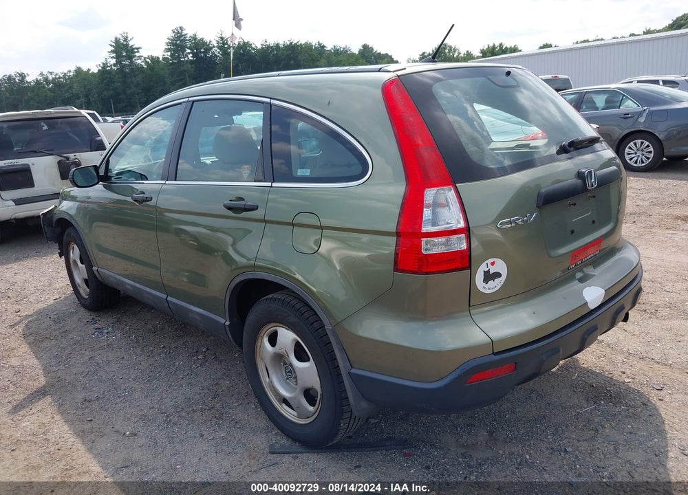 2009 HONDA CR-V LX VIN: 5J6RE48389L008996
