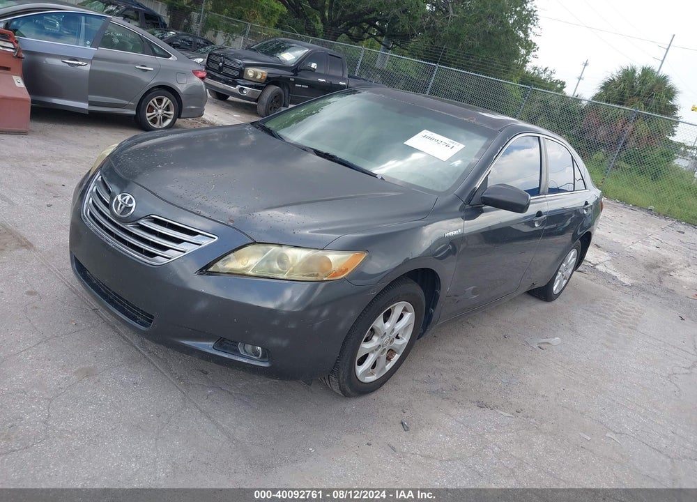 2009 TOYOTA CAMRY HYBRID VIN: 4T1BB46K19U092837