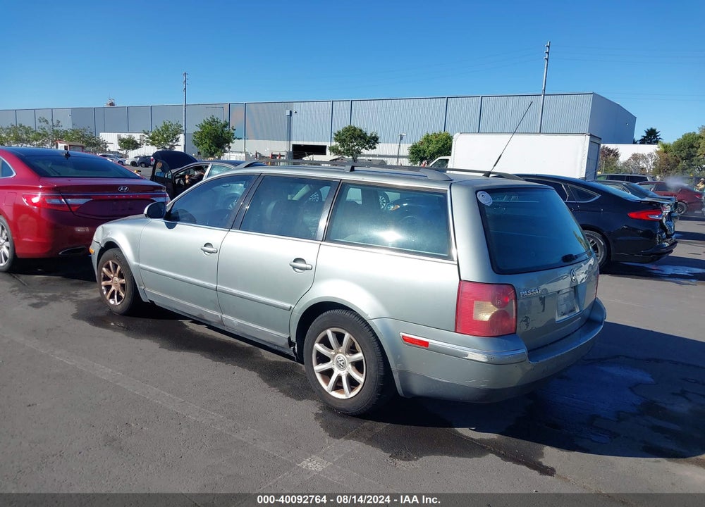 2004 VOLKSWAGEN PASSAT GLS VIN: WVWVD63BX4E287477