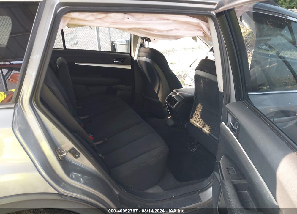 2011 SUBARU OUTBACK 2.5I PREMIUM VIN: 4S4BRBGC2B3326678