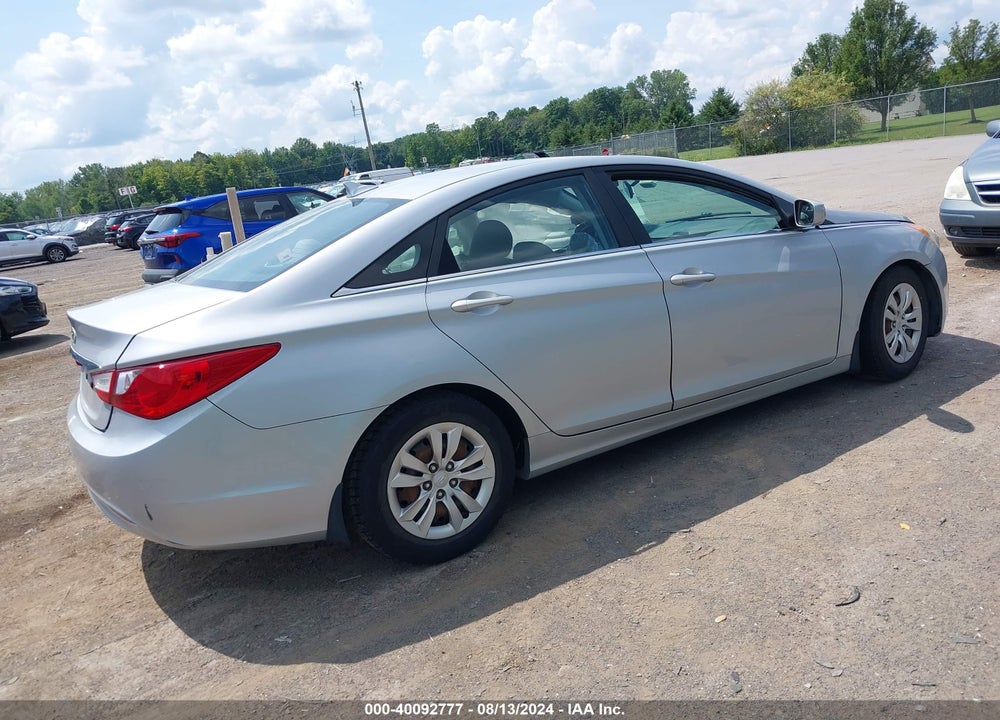 2011 HYUNDAI SONATA GLS VIN: 5NPEB4AC8BH096899