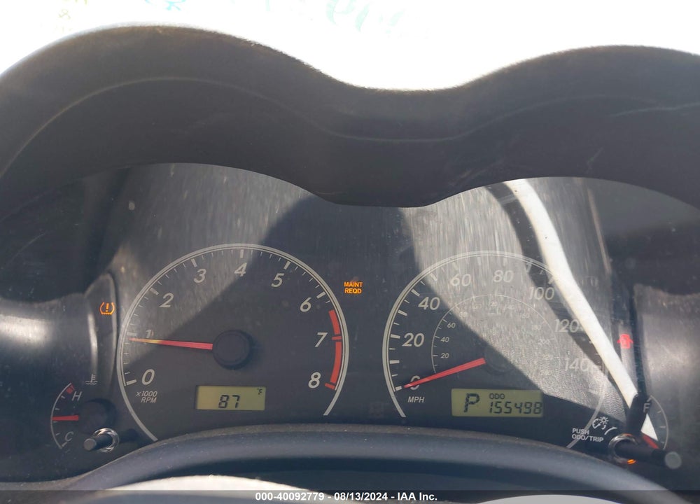2013 TOYOTA COROLLA VIN: 2T1BU4EE2DC086626