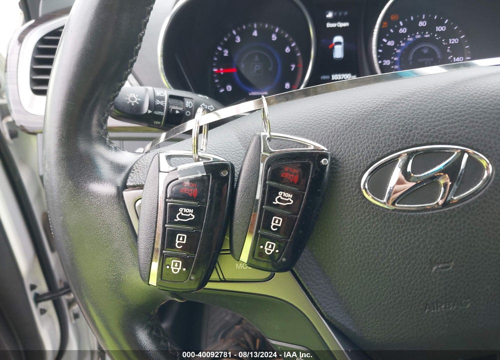 2013 HYUNDAI SANTA FE SPORT 2.0T VIN: 5XYZU3LA2DG074909