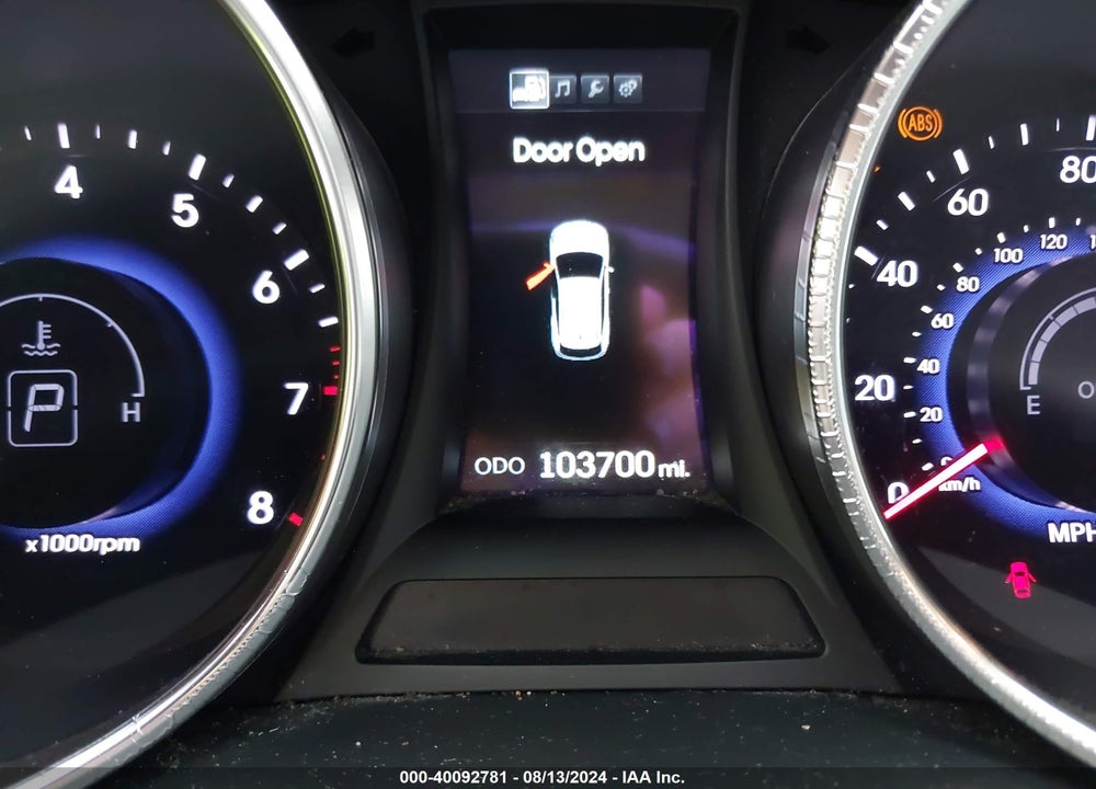 2013 HYUNDAI SANTA FE SPORT 2.0T VIN: 5XYZU3LA2DG074909